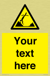 Custom Warning submerged objects